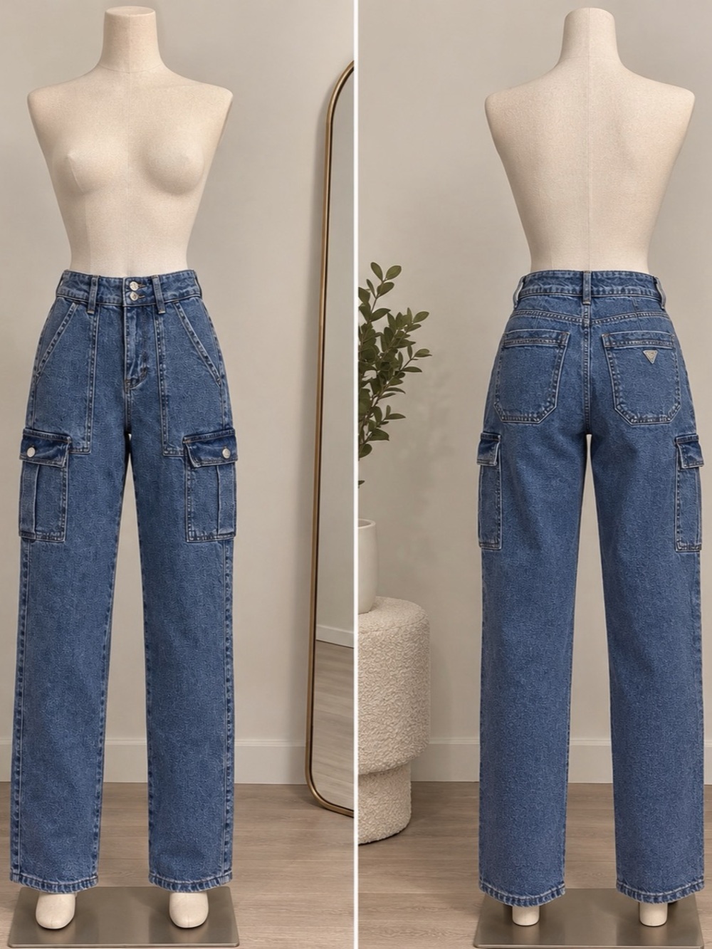 Guess Straight Cargo Jeans